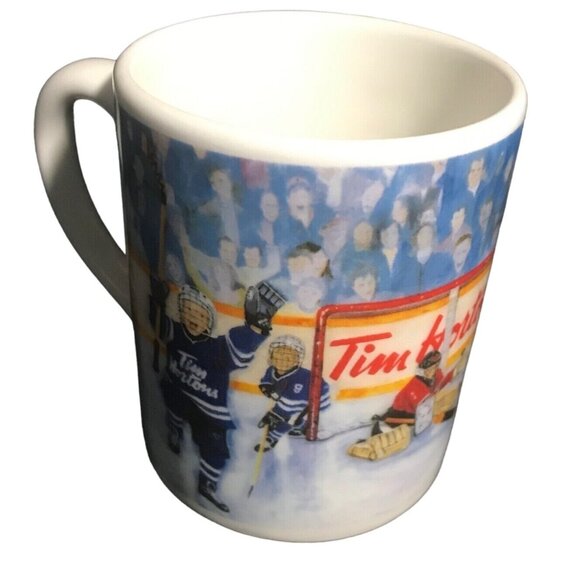 Tim Hortons Mug Limited Edition Collector Series #2 Winning Goal Ceramic Hockey - Picture 1 of 6